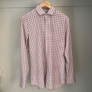 Men’s Mizzen + Main non wrinkle long sleeve button down shirt
